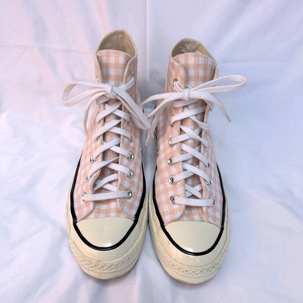 Gingham Chuck Taylor 70 Converse High Tops